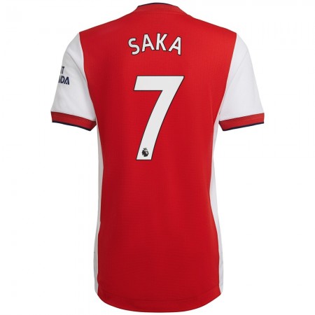 Billiga Fotbollströjor Arsenal Bukayo Saka 7 Hemma tröja 2021/22 Kortärmad